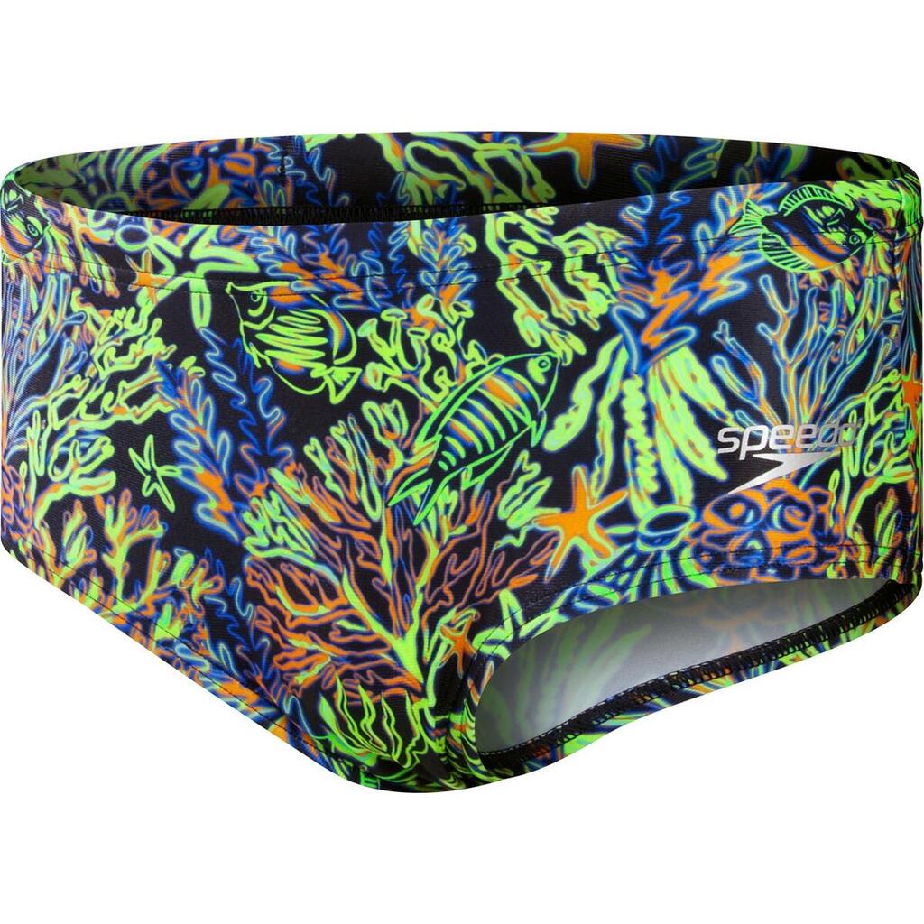 Boys Club Digital AllOver Print Swim Shorts (Blue/Green)