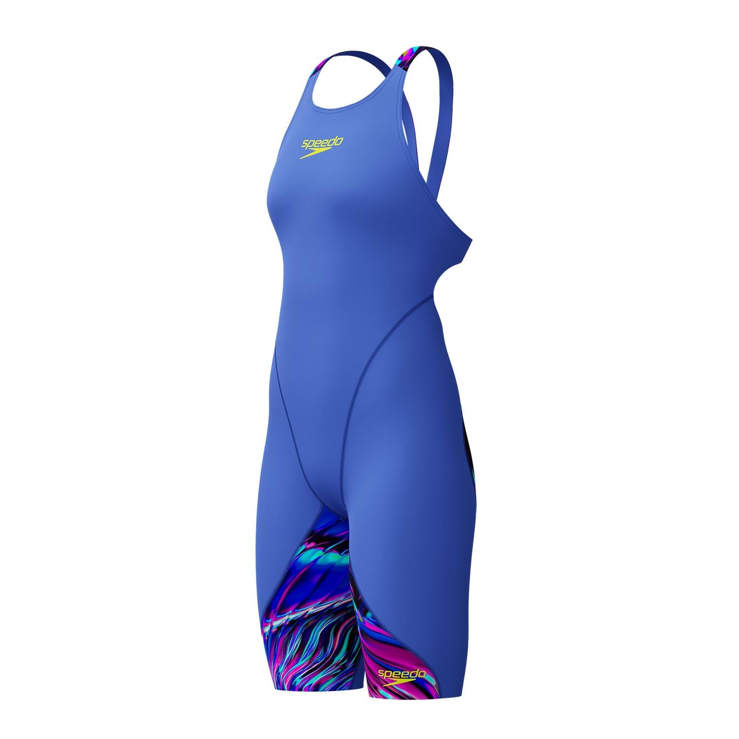 Maillot De Bain 1 Pièce IGNITE Fille (Bleu) 3/4