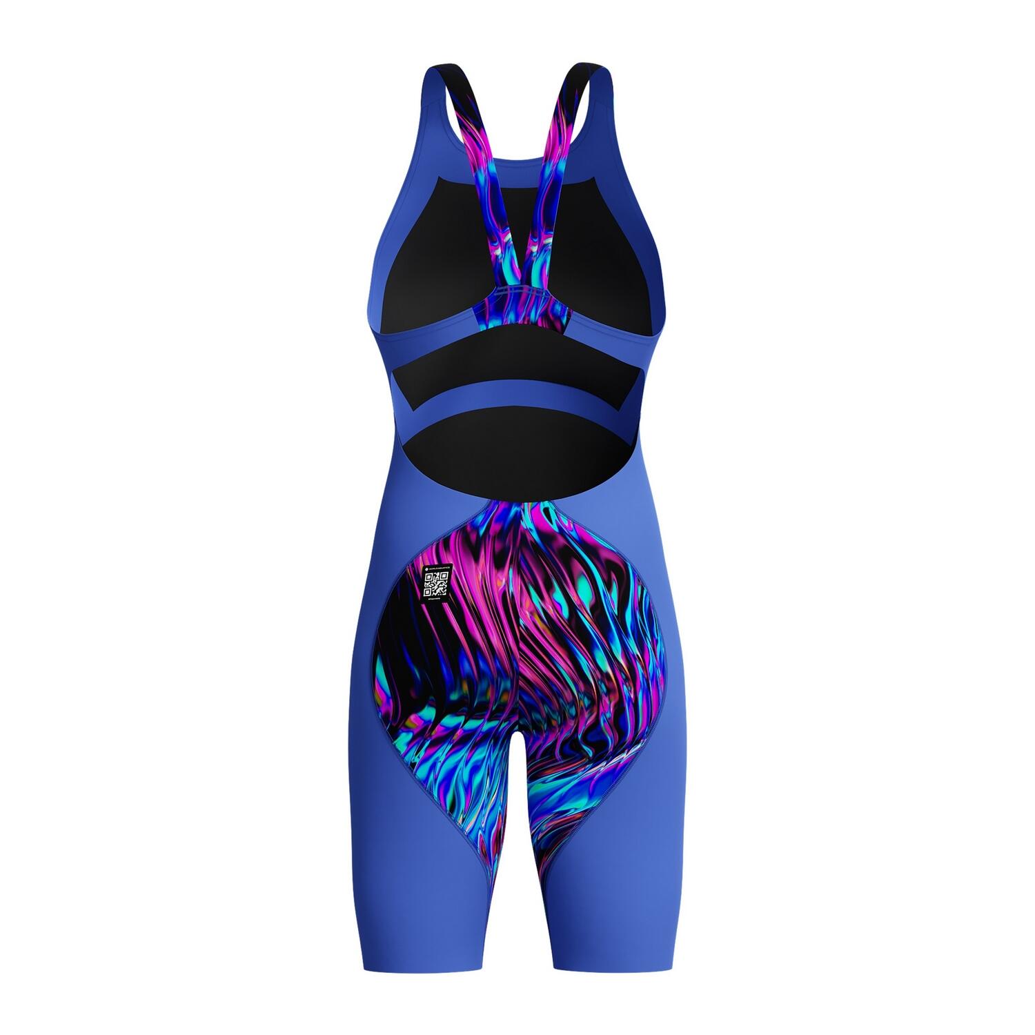 Maillot De Bain 1 Pièce IGNITE Fille (Bleu) 2/4