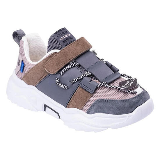 Scarpe Sportive Pelle Ragazzi Iguana Brio Marrone