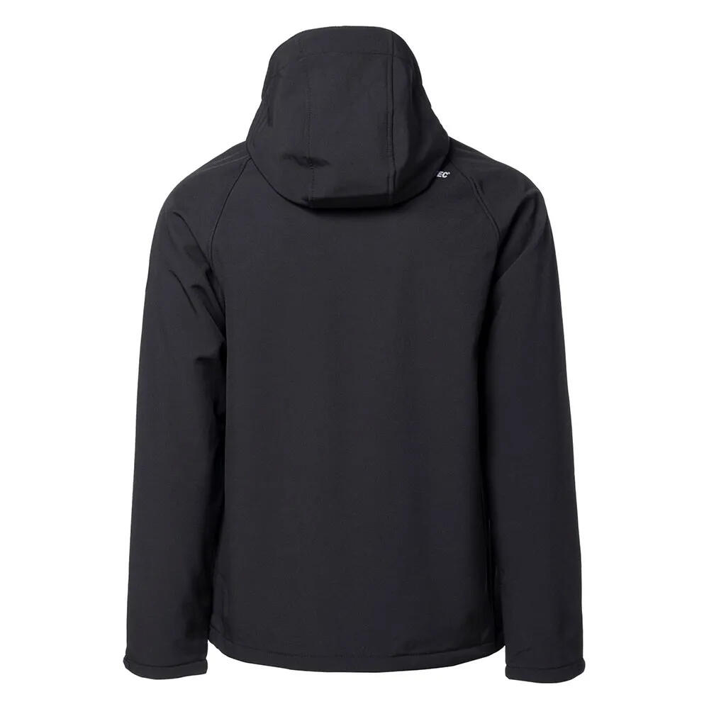 Chaqueta Softshell Neti II para Adultos Unisex Negro, Salsa 2/3