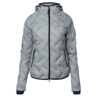 Dames huel primaloft quilted waterdichte jas (groen)
