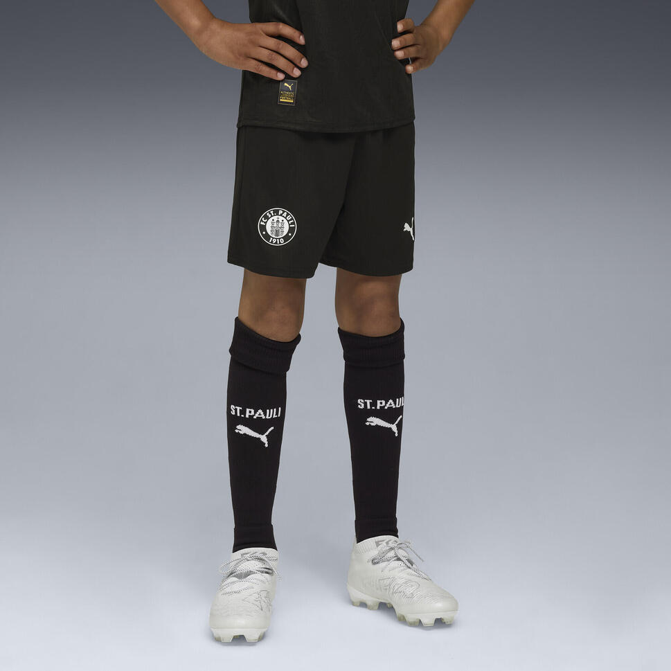 Młodzieżowe szorty FC St. Pauli 25/26 PUMA Black White