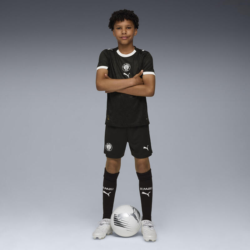 Șort alergare FC St. Pauli 25/26 alb PUMA