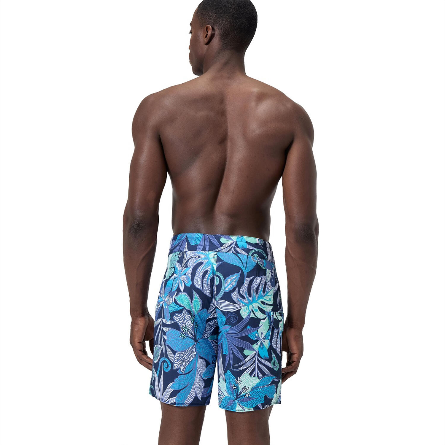 Pantaloncini Da Bagno Le Foglie Uomo Speedo Blu 2/4