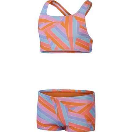 Maillot De Bain 2 Pièces BLEG Fille (Orange / Bleu)