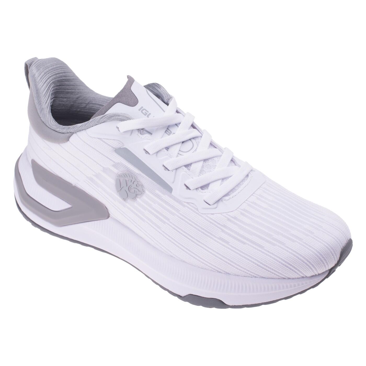Iguana - Baskets Tonel Femme (blanc / Gris Clair) - Chaussures De Sport - Blanc|gris - Decathlon
