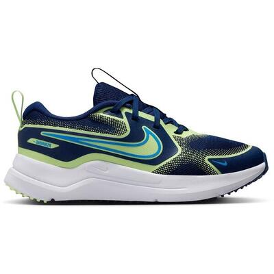 Nike cosmic runner (gs) hardloopschoenen marineblauw