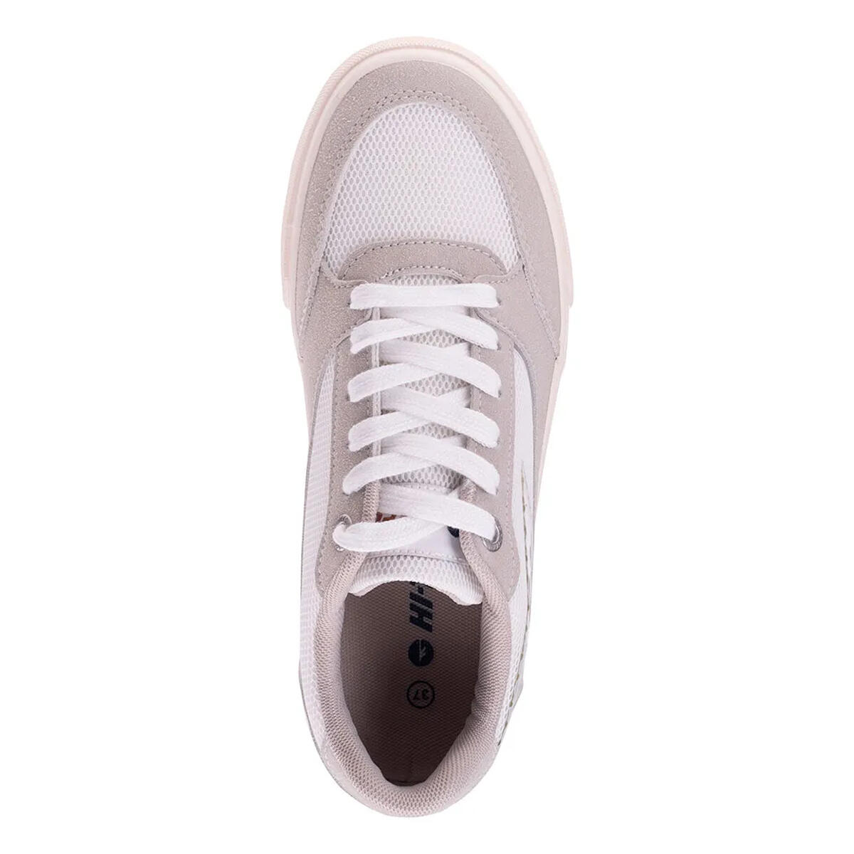 Zapatillas Deportivas Morin para Mujer Gris Claro, Blanco 3/4