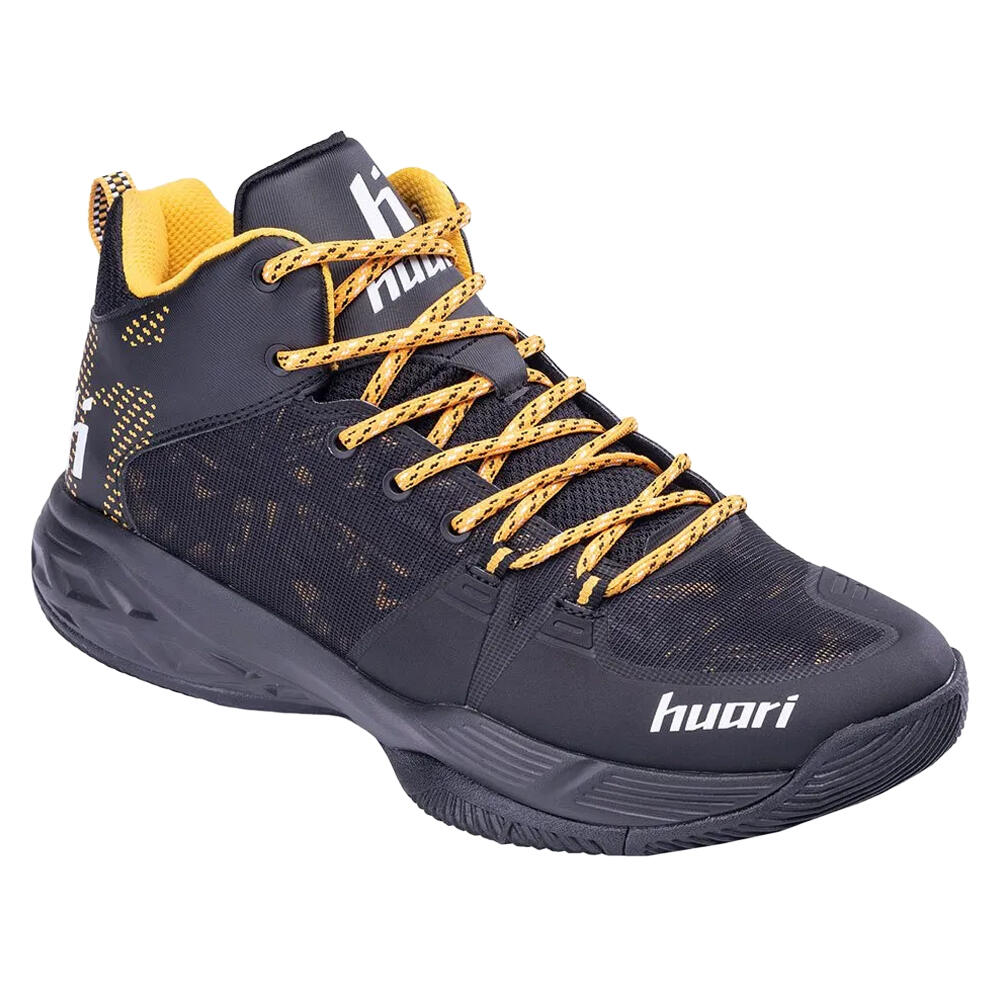 Huari - Chaussures De Basket Ardan Homme (noir / Jaune) - Chaussures De Sport - Jaune|noir - Decathlon