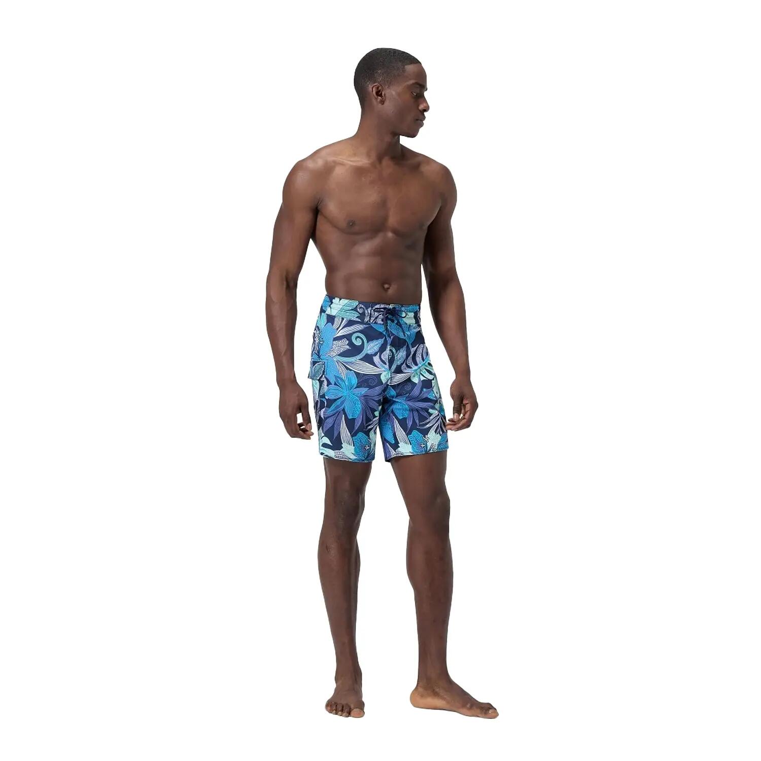 Férfi Levelek Boardshort 4/4