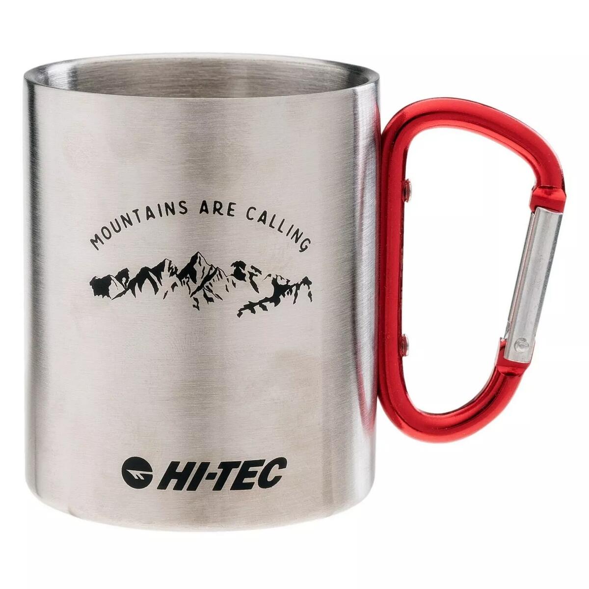 HI-TEC Montagna Tazza Hi-Tec Kap Argento Rosso
