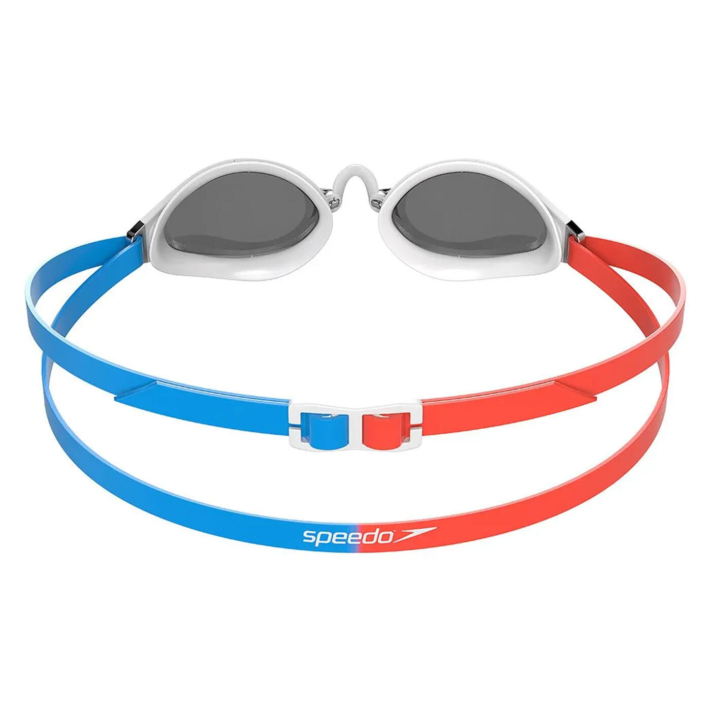 Lunettes De Natation FASTSKIN SPEEDSOCKET Adulte (Rouge / Bleu) 2/3