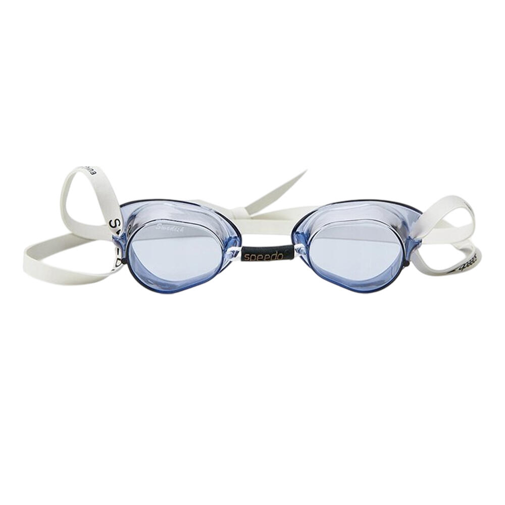 Unisex Adult Swedish Plain Swimming Goggles (Blue)