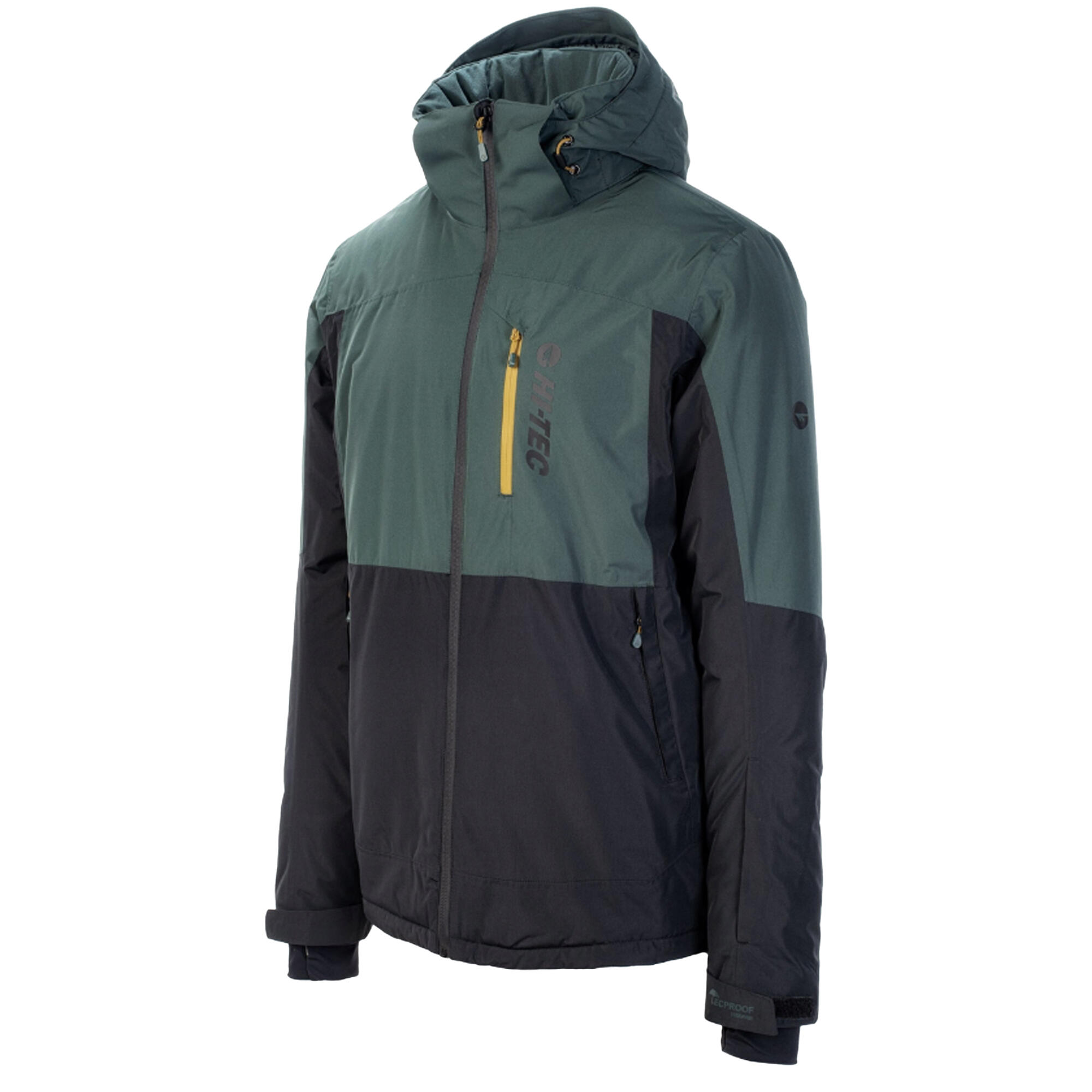 Blouson De Ski MOREN Homme (Vert Foncé / Noir) 3/3