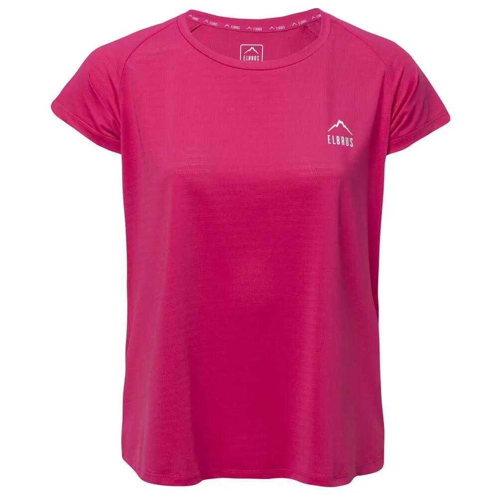 Elbrus - Tshirt Jari Femme (bleu Sarcelle / Rose) - T-shirt Manches Courtes - Rose - Decathlon
