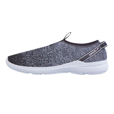 Dames surfknit pro waterschoenen (zwart/blauw)