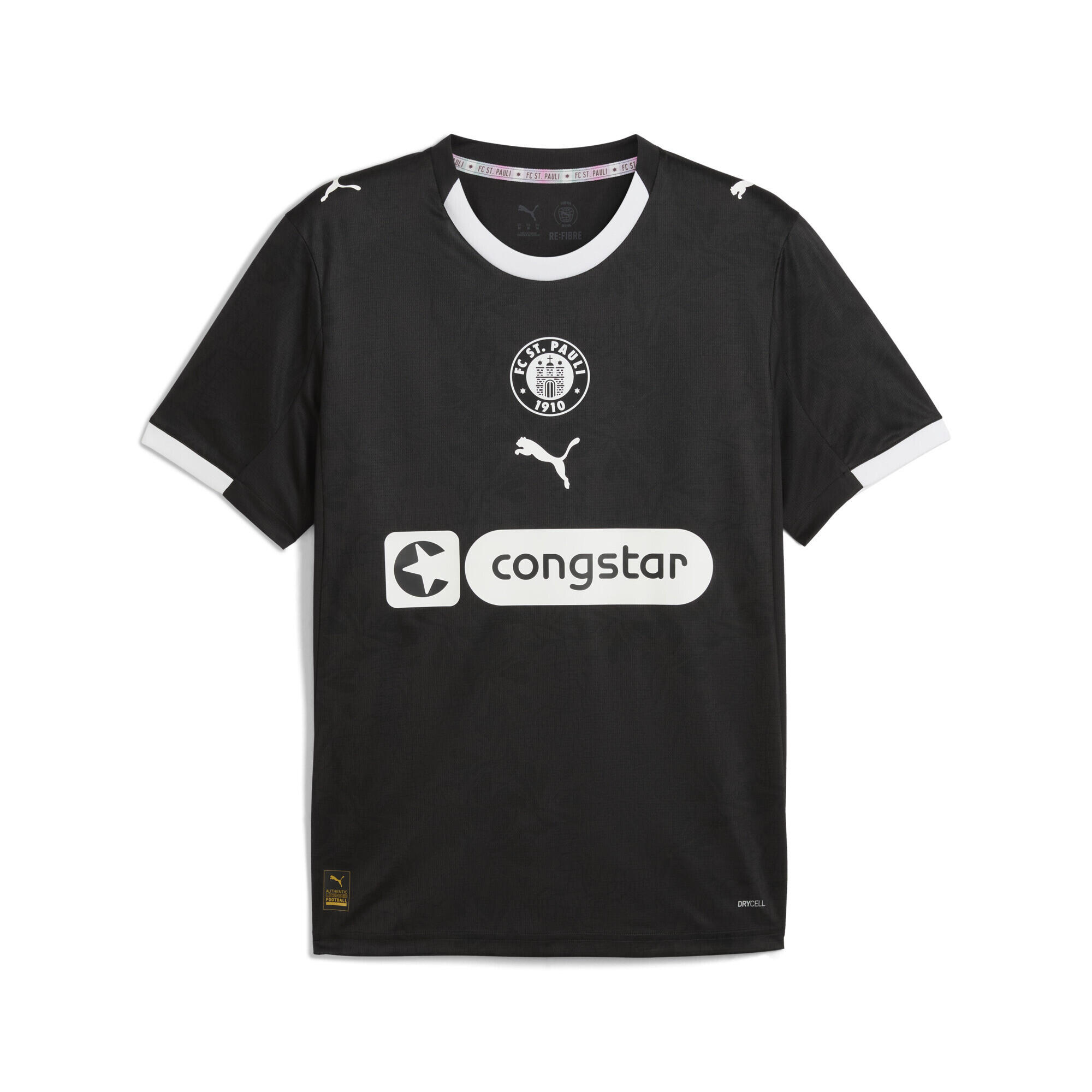 Męska trzecia koszulka FC St. Pauli 25/26 PUMA Black White