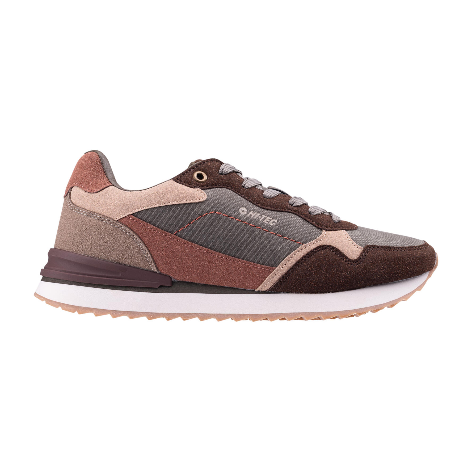 Hi-tec - Baskets Animas Homme (kaki / Marron) - Chaussures De Sport - Marron|vert - Decathlon