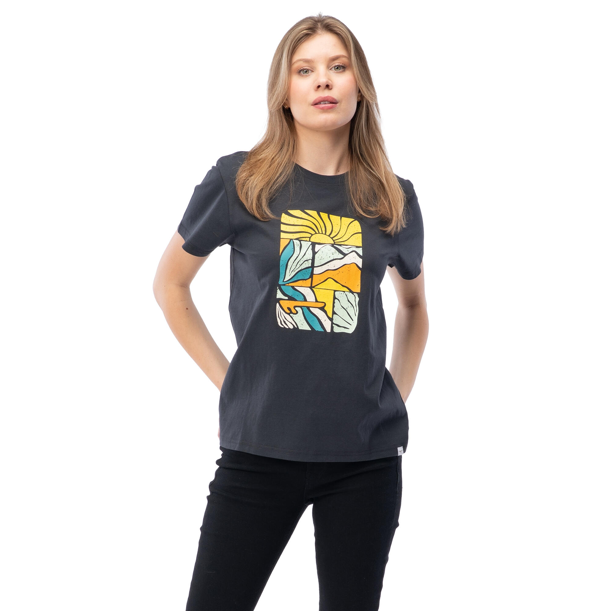 Tshirt Manches Courtes GLADYS Femme (Phantom) 3/4