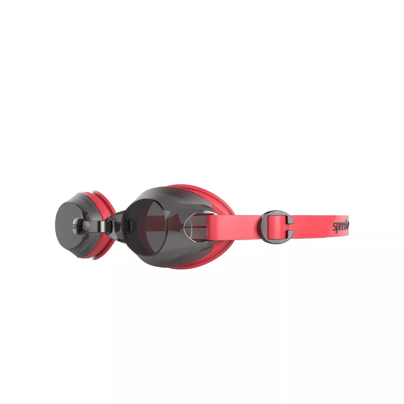 Lunettes De Natation JET V2 Adulte (Rouge / Fumée) 3/4