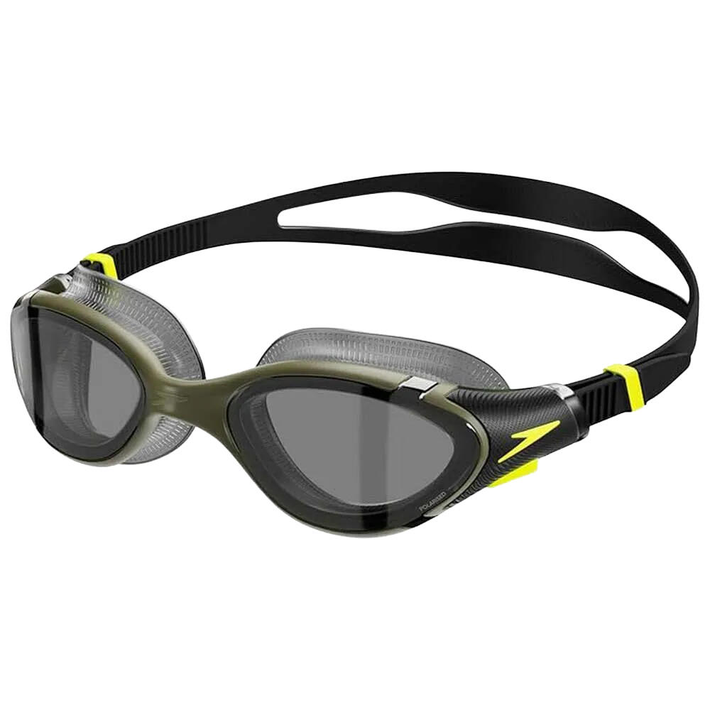 Unisex Adult fuse 2.0 Polarised Swimming Goggles (Black/Green)