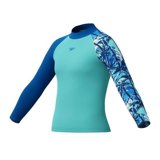 Haut De Bain Antiirritation Manches Longues Garçon (Bleu Marine)