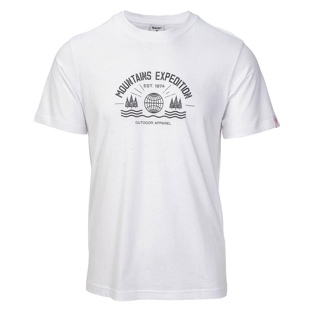 Tricou Drumeții În Natură Hi-Tec Miros Bărbați
