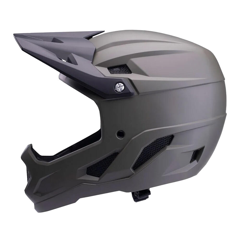 Casque De VTT FULLJOE (Vert Kaki Foncé) 3/4