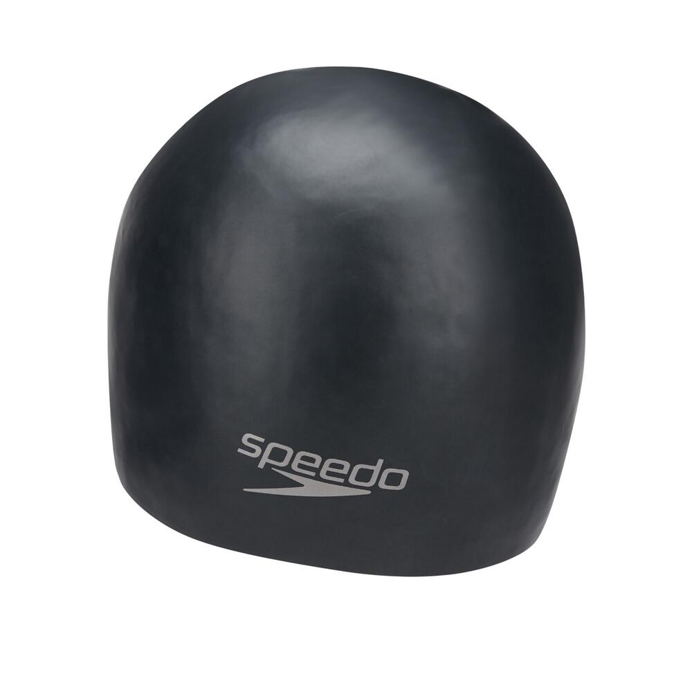 Silicone gegoten badmuts (Zwart) 3/3
