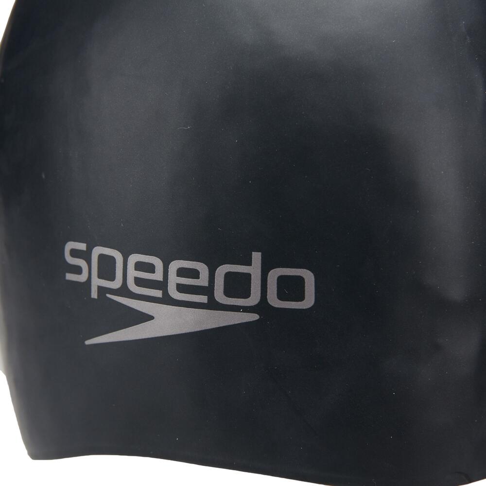 Silicone gegoten badmuts (Zwart) 2/3