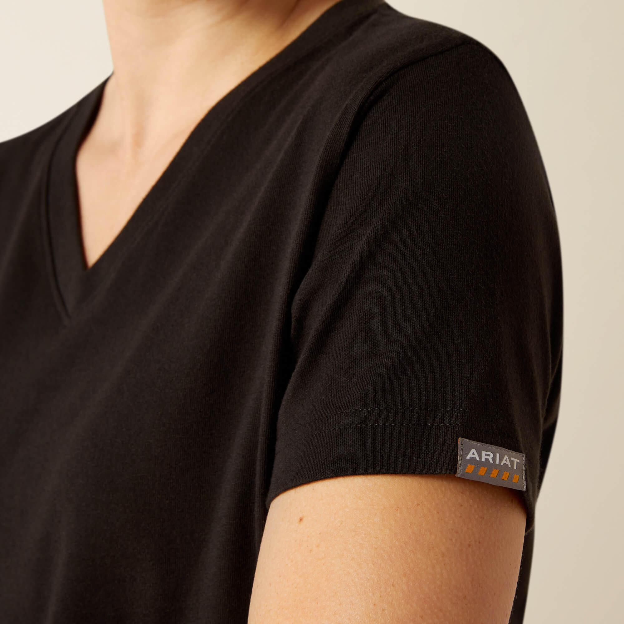 T-shirt da donna Ariat Rebar Cotton Strong 3/4