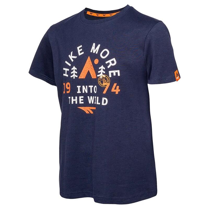 Tricou Drumeții În Natură Hi-Tec Zamir Copii