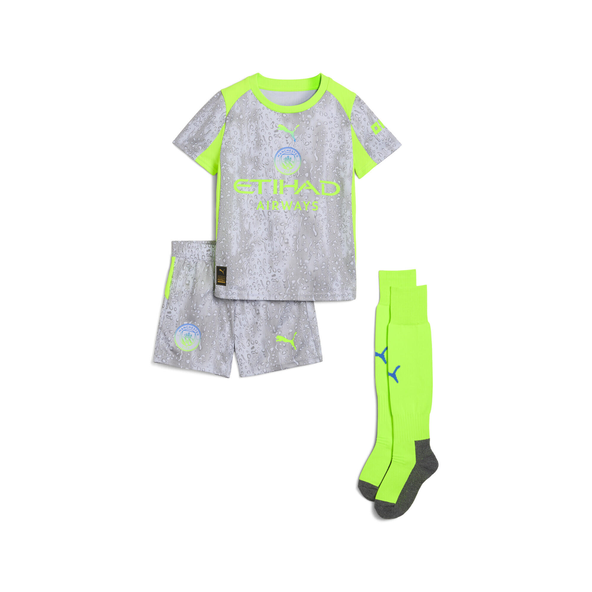 PUMA Manchester City 25/26 Ausweichtrikot Mini-Kit Kinder PUMA