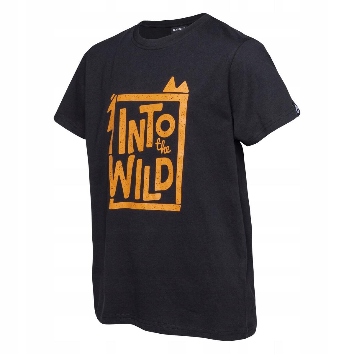 Tshirt TERIN Enfant (Noir / Orange Feu) 3/3