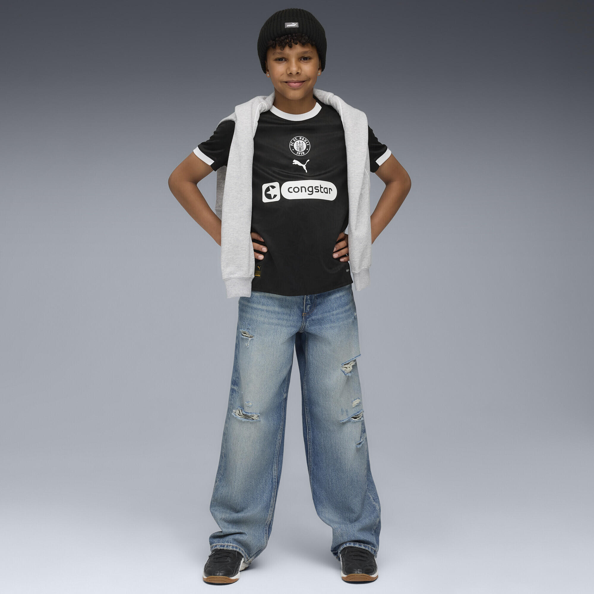 Maglia gara Third FC St. Pauli 25/26 per ragazzi PUMA 4/6
