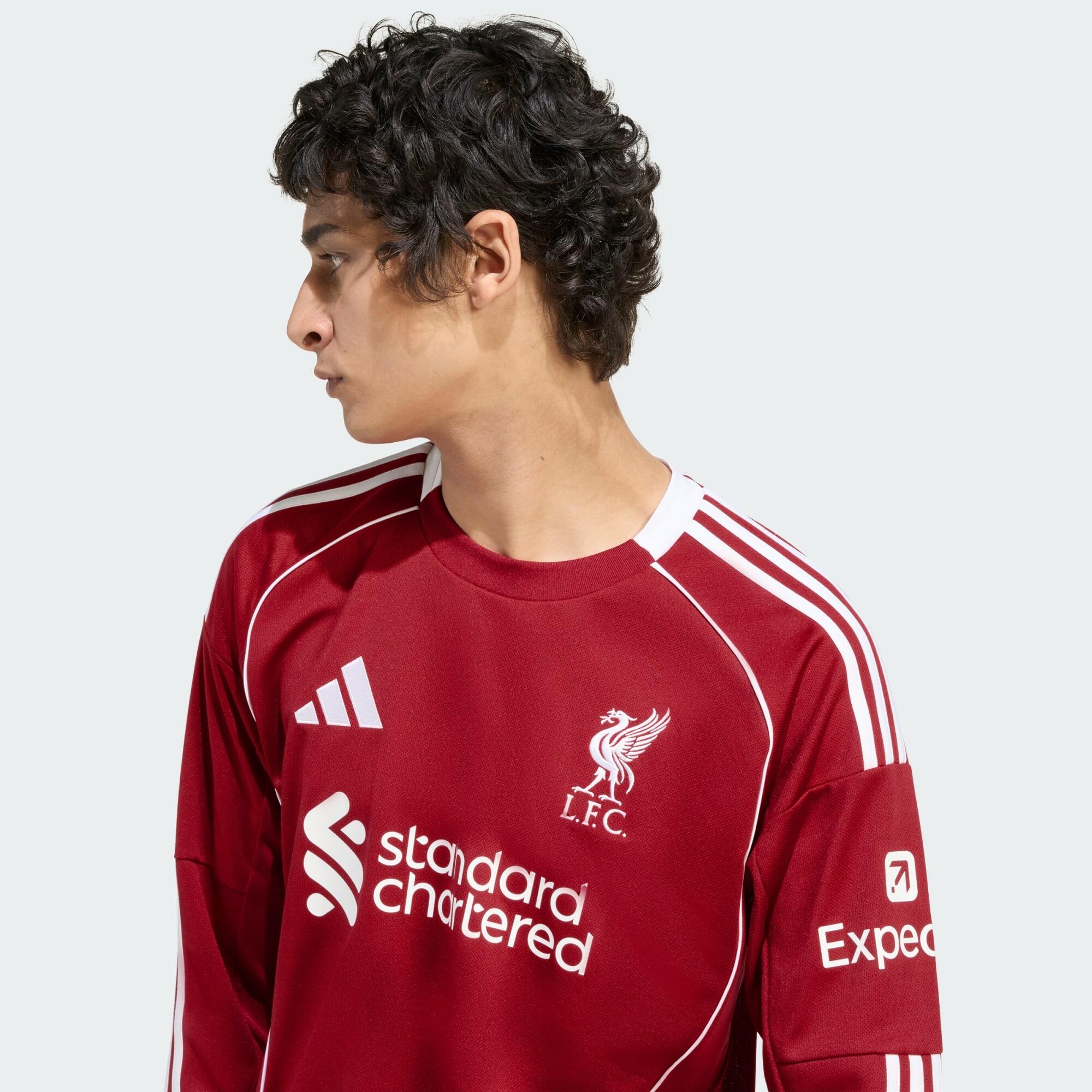 FC Liverpool 25/26 Heimtrikot, langärmlig 4/7