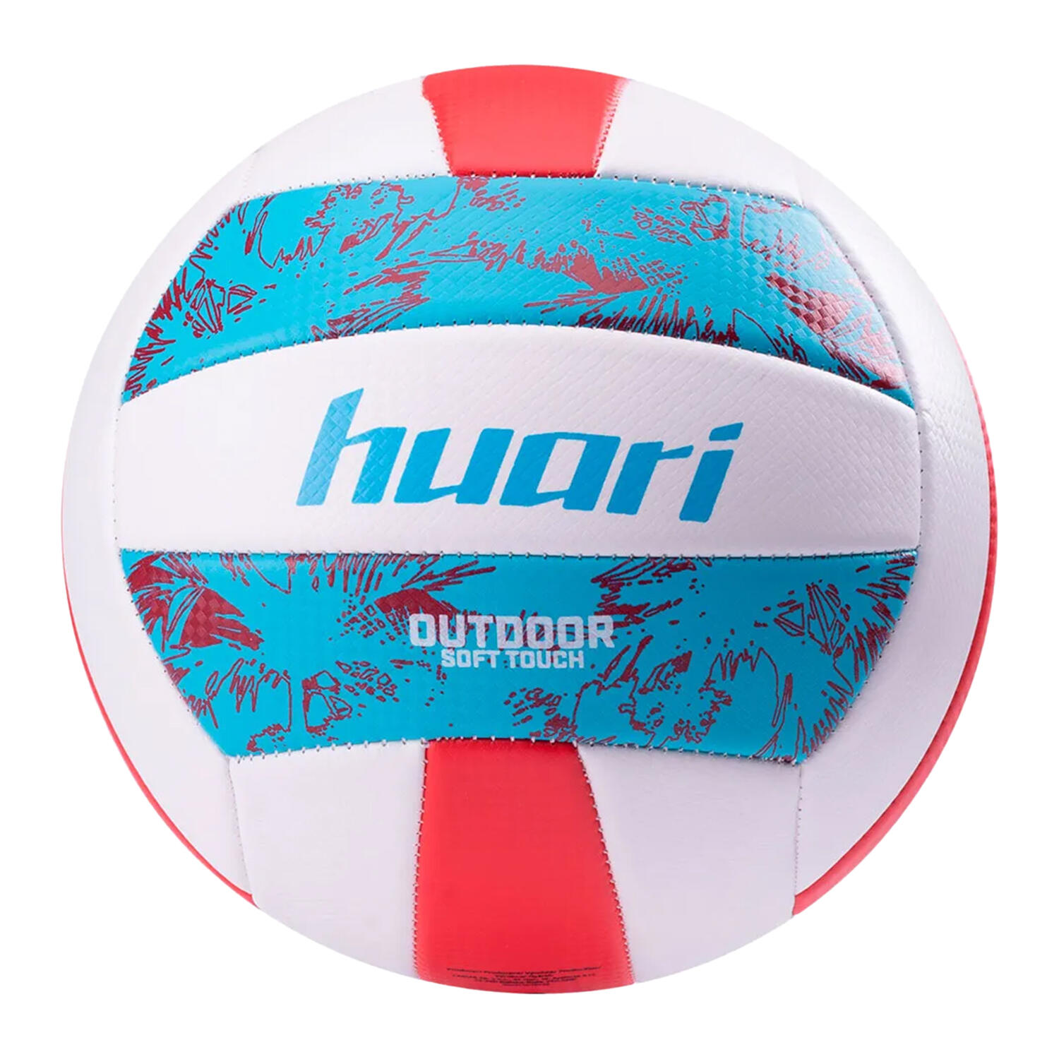 Huari - Ballon De Volleyball Palmis (blanc / Bleu) - Ballon De Foot - Blanc|bleu - Decathlon