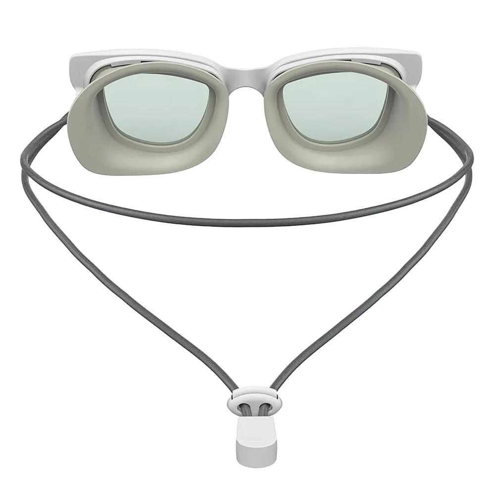 Childrens/Kids Sunny G Pop Seasiders Swimming Goggles (White/Grey)