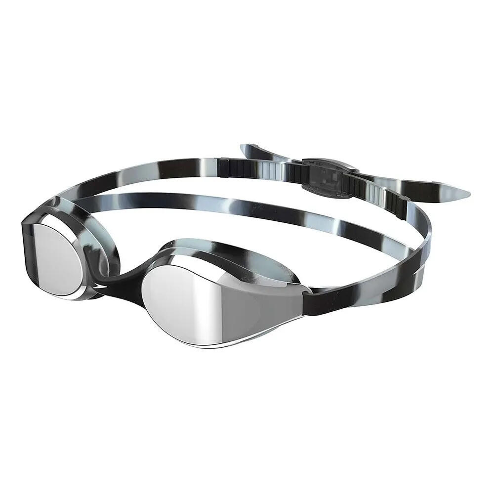 Childrens/Kids Hyper Flyer Mirrored Swimming Goggles (Silver)