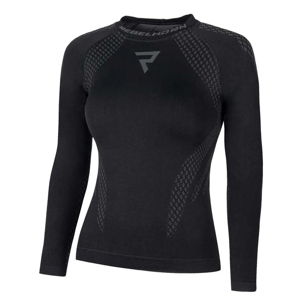 Elbrus - Haut Thermique Elarit Femme (noir) - T-shirt Manches Courtes - Noir - Decathlon