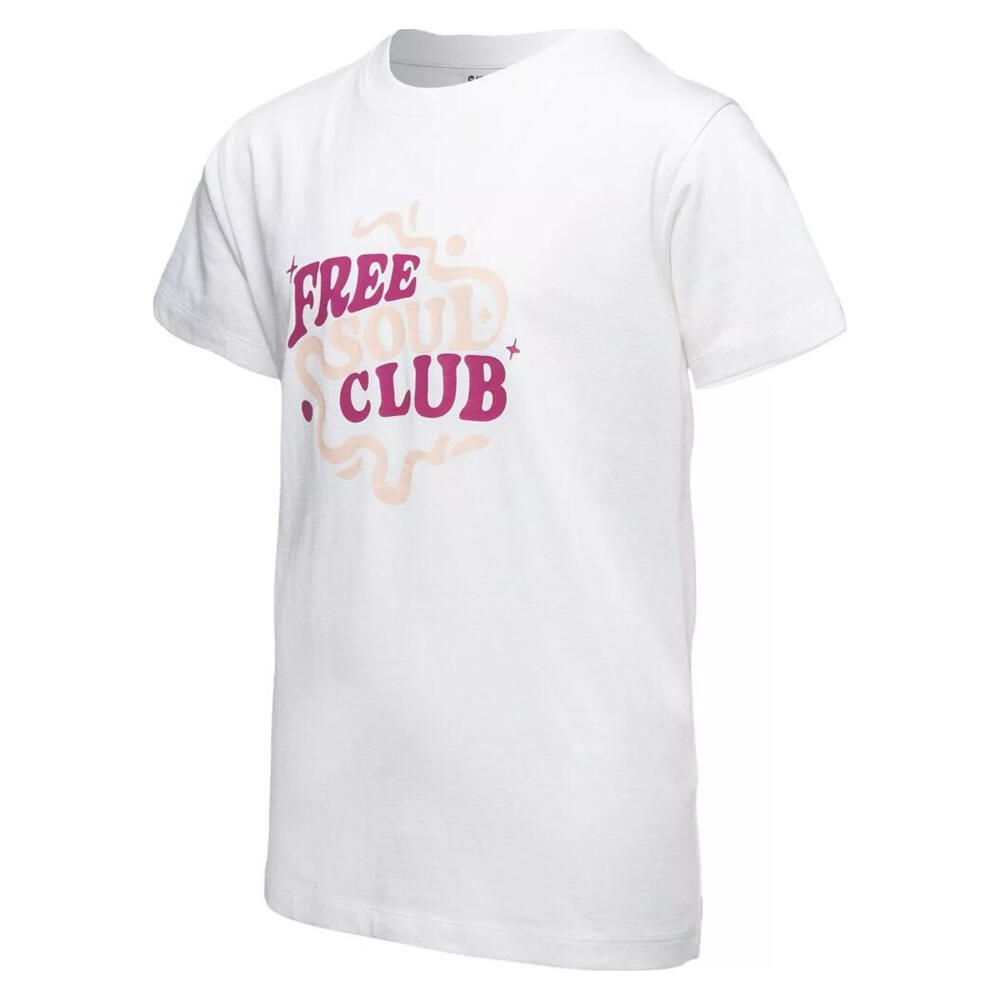 Camiseta Toti de Manga Corta Niñas Blanco 3/3