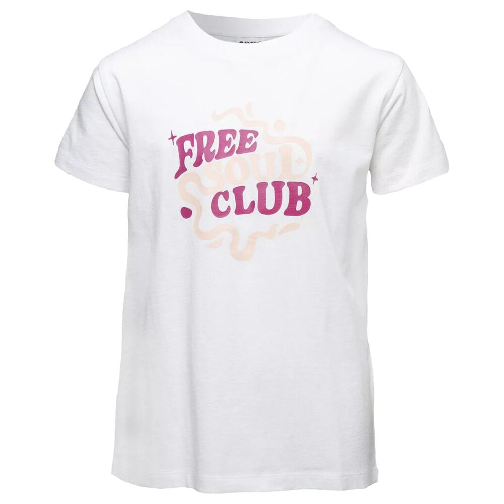 Hi-tec - Tshirt Manches Courtes Toti Fille (blanc) - T-shirt Manches Courtes - Blanc - Decathlon