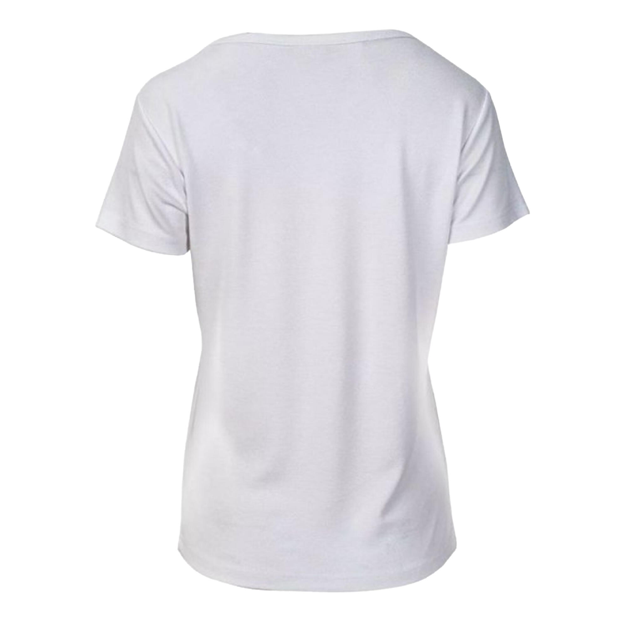 Tshirt Manches Courtes LOFE Femme (Blanc) 2/3