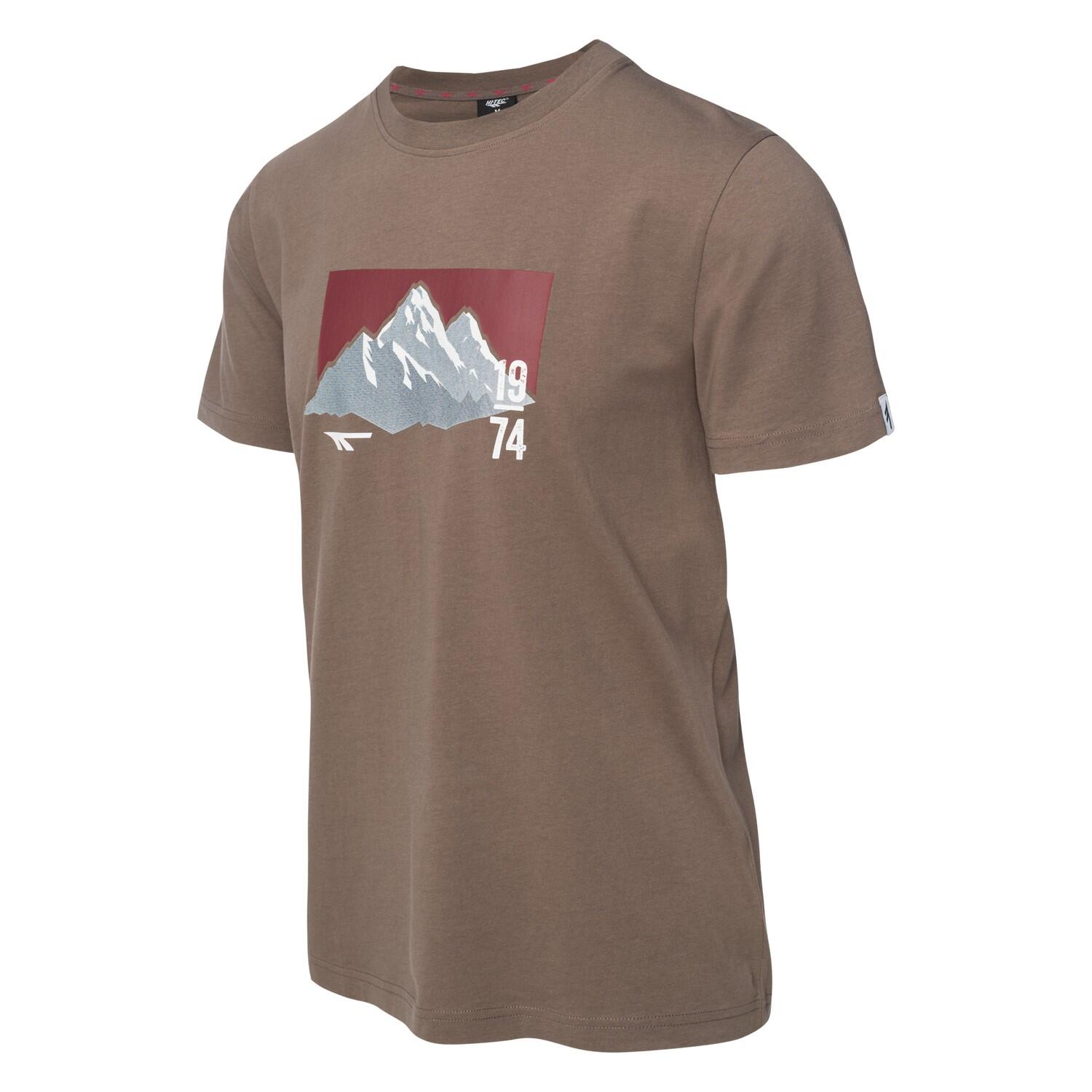 Tshirt Manches Courtes RAWAL Homme (Marron) 3/4