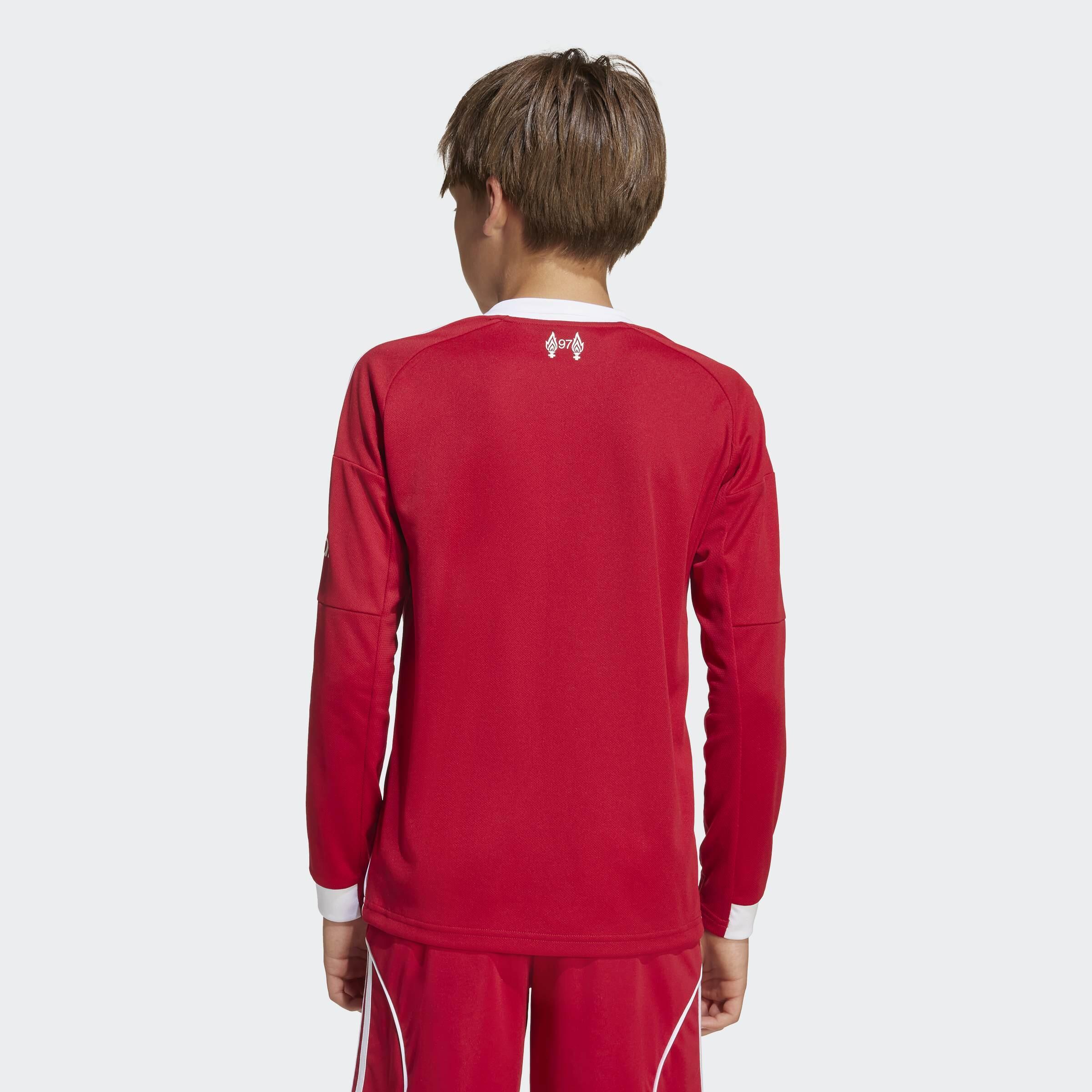 Maillot domicile à manches longues Liverpool FC 25/26 Enfants 5/7