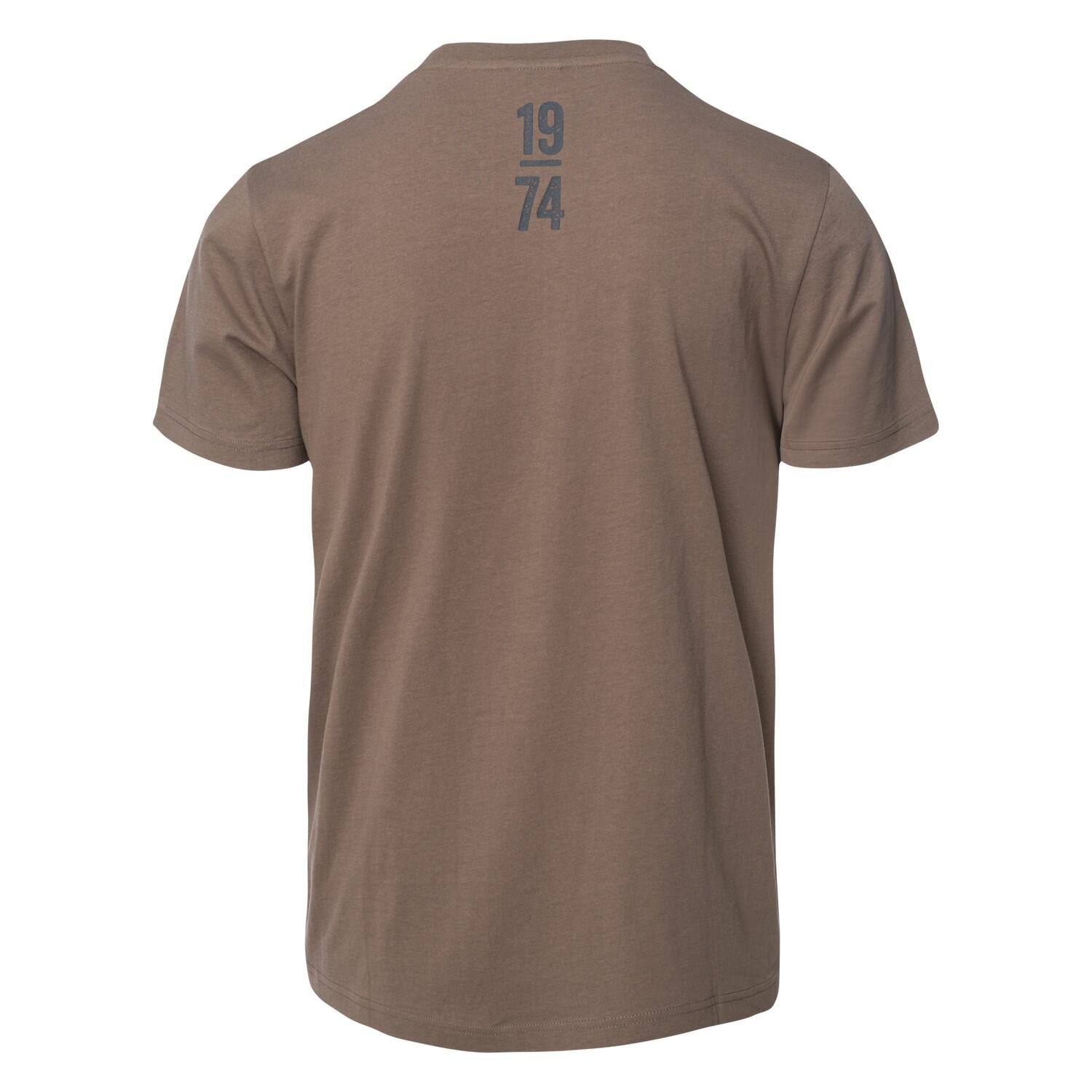 Tshirt Manches Courtes RAWAL Homme (Marron) 2/4