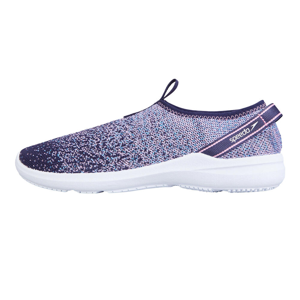 Speedo - Chaussures Aquatiques Surfknit Pro Femme (rose / Bleu) - Chaussures De Sport - Bleu|rose - Decathlon