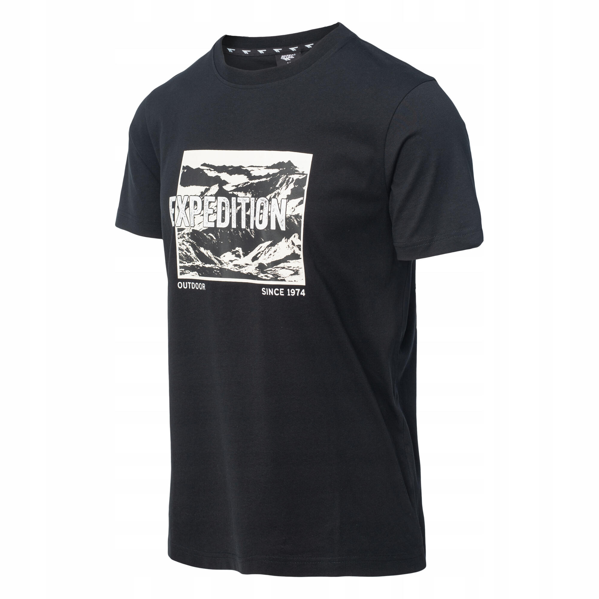 Tshirt Manches Courtes REMAN Homme (Noir) 3/4