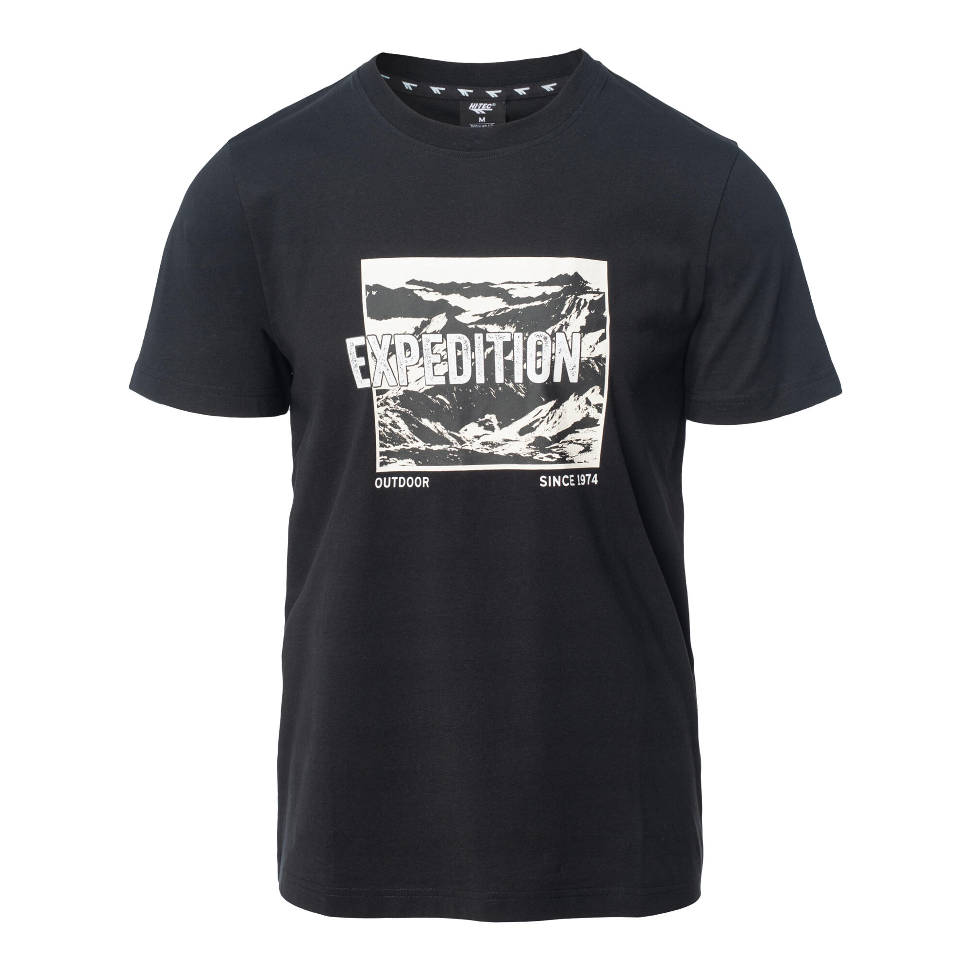 Hi-tec - Tshirt Manches Courtes Reman Homme (noir) - T-shirt Manches Courtes - Noir - Decathlon